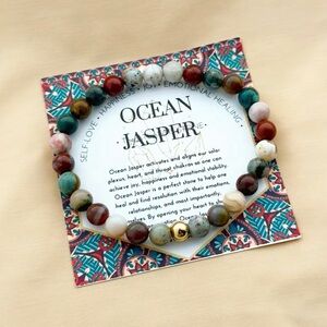 💎4/$20💎Ocean Jasper Multi-Color Bracelet